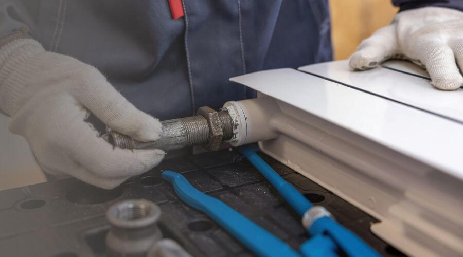 Expert burst pipe repair services in Tappen, ND